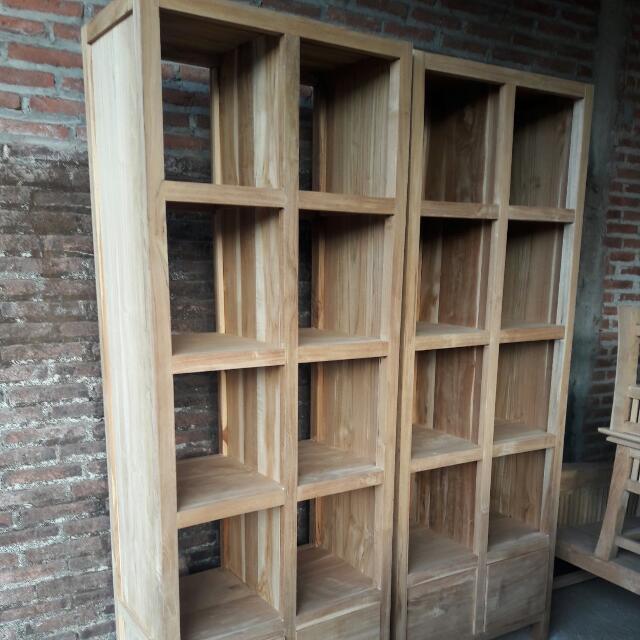 Rak Buku Jati Antiques Antique Furniture on Carousell Rak Buku Jati Antiques Antique Furniture on Carousell