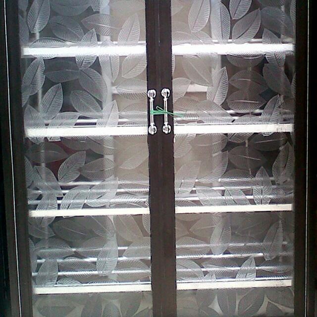 Jual Super Bufet TV 515 Hitam Lemari Kaca  Tinggi 2 Meter 