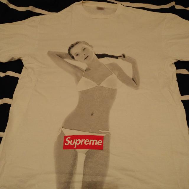 Supreme Kate Moss Tee 10th Anniversary, 男裝, 外套及戶外衣服