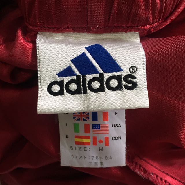 SALE*Vintage 90s Adidas Track Pants, Men's Fashion, Bottoms, Trousers on  Carousell