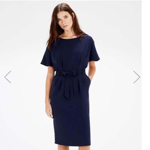 Warehouse deals navy dress