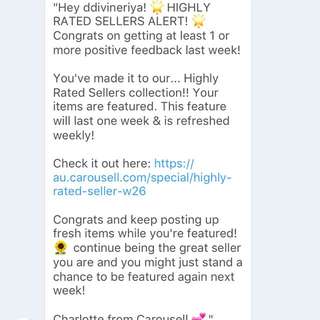 Higly Rated Seller
