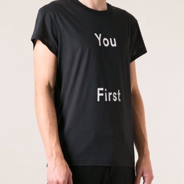 ACNE STUDIOS You First T Shirt Luxury Apparel on Carousell