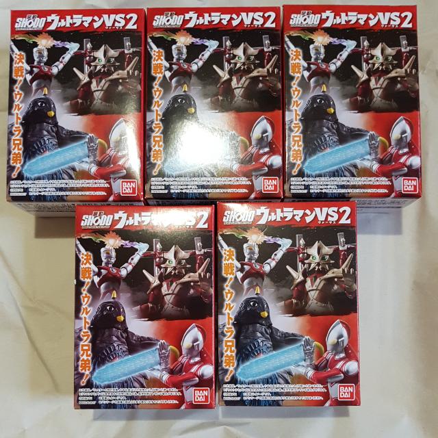 Bandai Candy Toy Shodo Ultraman Versus VS Series 2 Part 2 Tokusatsu
