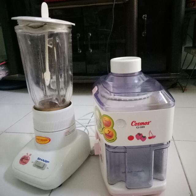 Blender Merk Sharp Dan Juicer Merk Cosmos Kitchen Appliances On