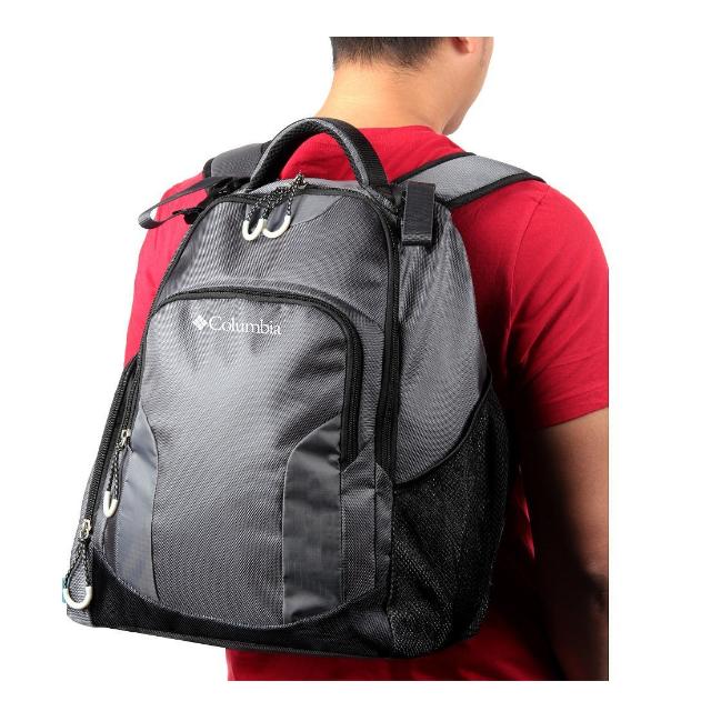 Columbia navy summit rush backpack top diaper bag