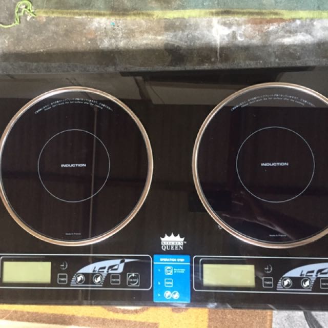 Dapur Elektrik Digital Induction Cooker Kitchen Liances On Photo