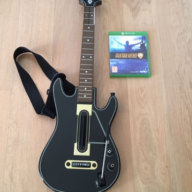 Guitar Hero Live Game And Guitar For Xbox One Music Media