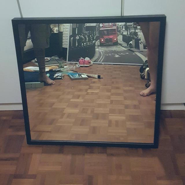 Ikea Square Mirror, Furniture & Home Living, Home Decor, Mirrors on