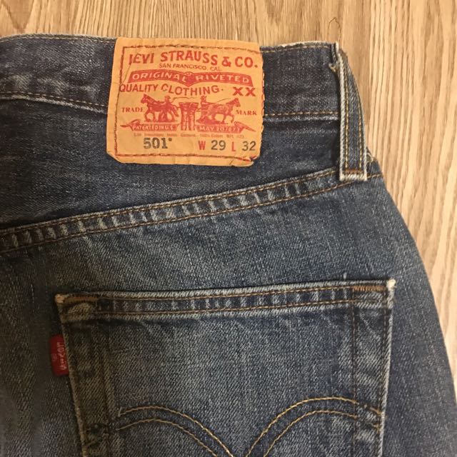 levis 501 w29 l32