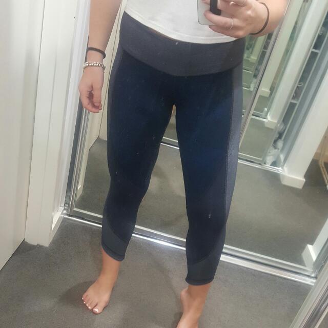 Lululemon 3/4 Leggings, Women's Fashion 