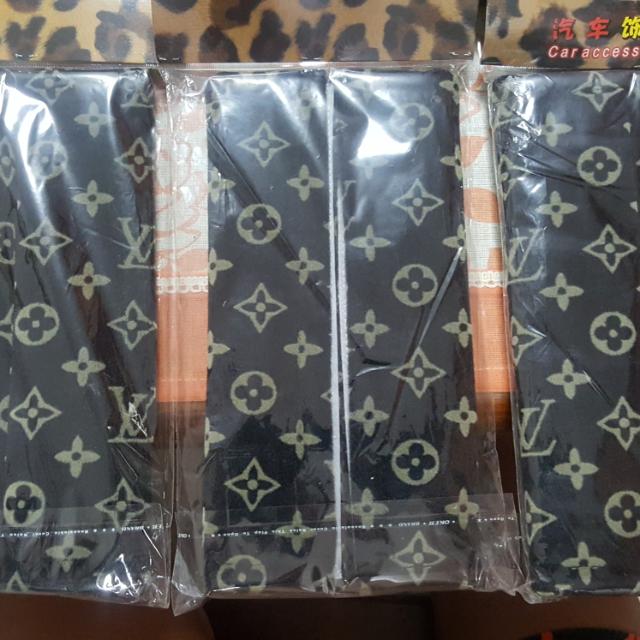 LV Car Seat & Accessories Covers, Car Parts & Accessories on Carousell