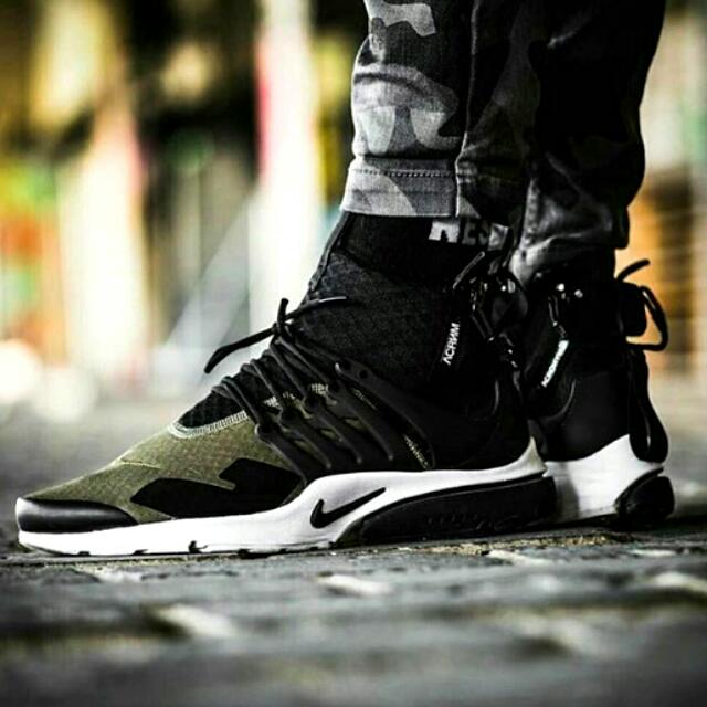 nike presto olive green acronym