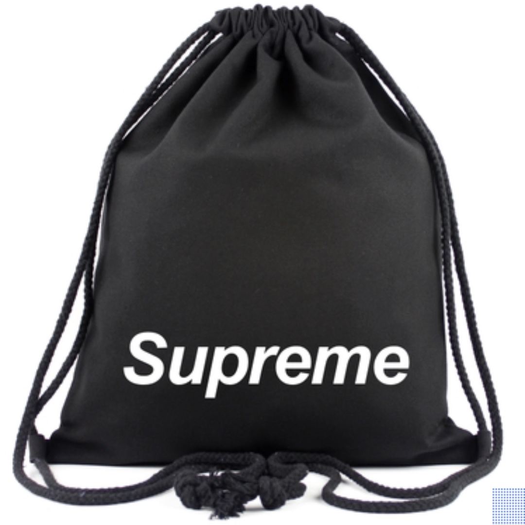 supreme drawstring bag