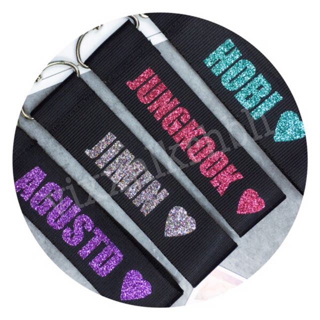 PRE ORDER CUSTOM STRAPS (Category: K-Wave Merchandise) located in Singapore. Submitted by avocadowie (Listing ID 113857921, Image 2). Description: .