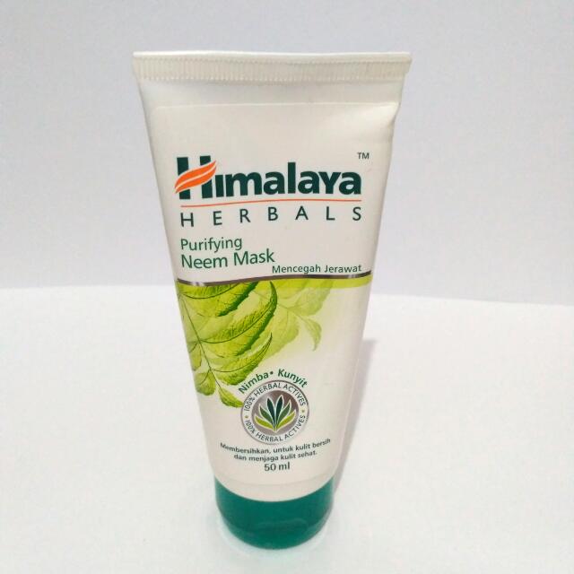 Purifying Neem Mask Himalaya Herbals 50ml Health Beauty Skin Bath Body On Carousell