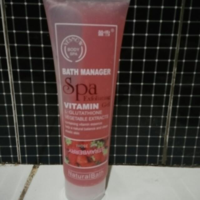 Scrub Badan Spa Kesehatan Kecantikan Kulit Sabun Tubuh Di