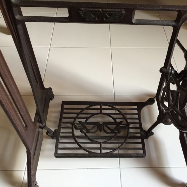 Sewing Machine Console Sewing Machine Console, Furniture & Home Living, Furniture, Other Home ...
