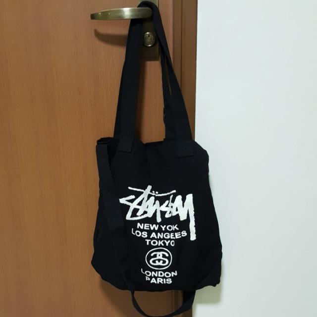Stussy Tote Bag, Women's Fashion, Bags & Wallets, Tote Bags on Carousell