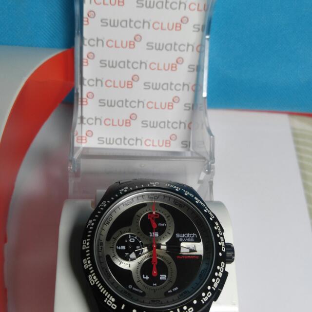 swatch automatic chronograph watches