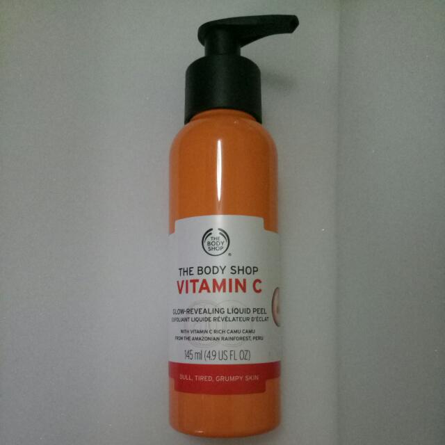 The Body Shop Vitamin C Glow Revealing Liquid Peel, Kesehatan