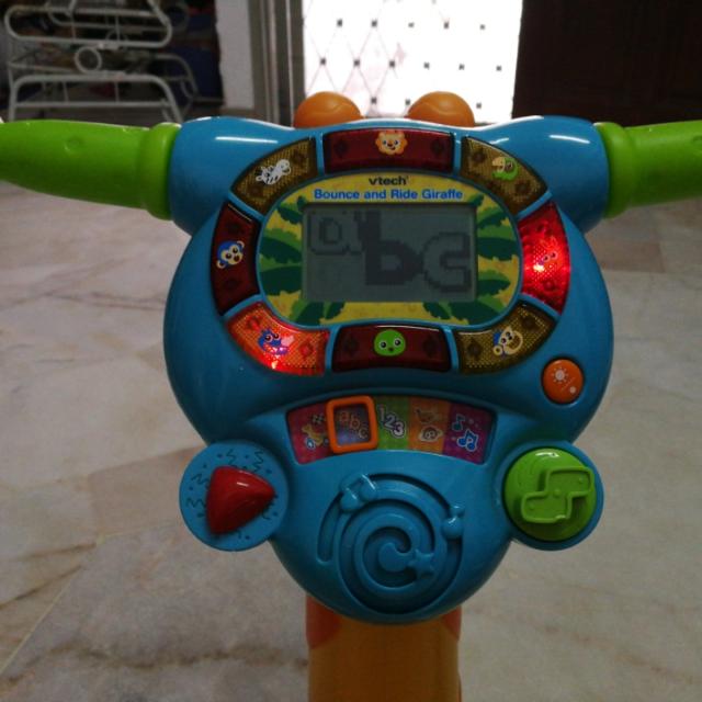 Vtech bounce and ride giraffe