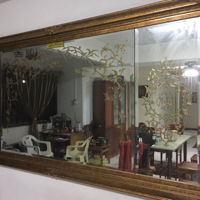 Ayat Wall Mirror 72 X 36 Inches Furniture Home Decor On Carousell