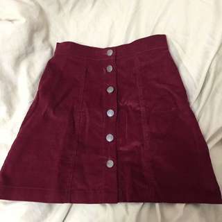 Button Up Skirt Size 6