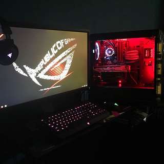 i7 Asus Gtx 1060 3gb Gaming PC + Custom Sleeves