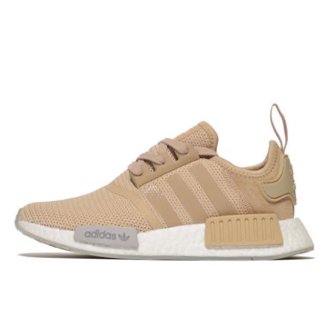 Adidas NMD R1 Women's Brown / Wheat / Sand, Women's Fashion, Shoes on  Carousell