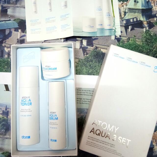 Atomy Aqua Set Health Beauty Skin Bath Body On Carousell
