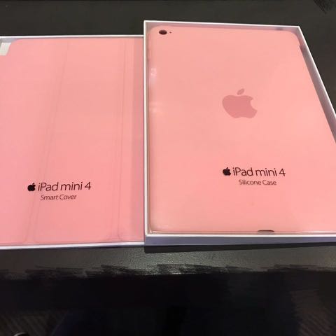 Authentic Ipad Mini 4 Smart Cover Silicone Case Mobile Phones Tablets Mobile Tablet Accessories On Carousell