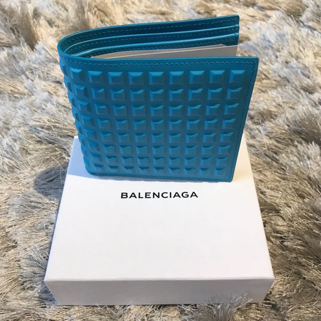Balenciaga hotsell studded wallet