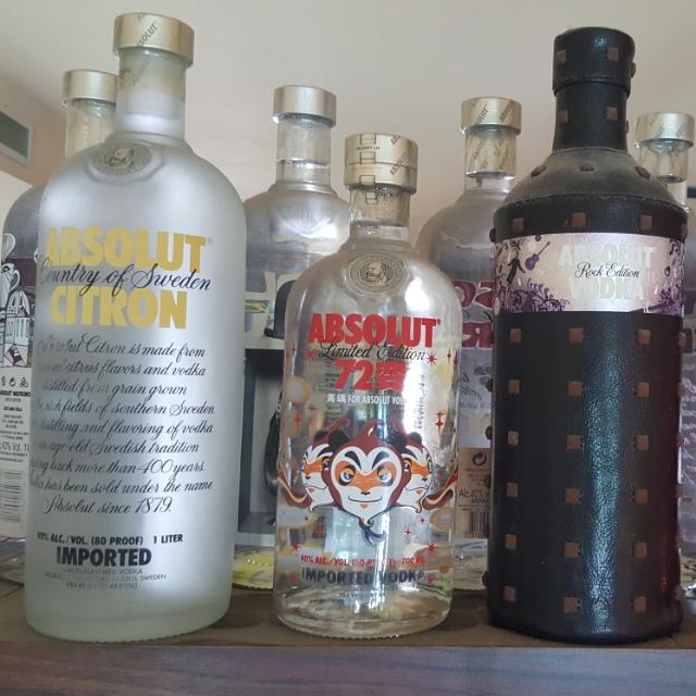 Brand New Absolut Vodka 1l Various Flavours Food Drinks Packaged Snacks On Carousell Absolut vodka revamps flavor range. brand new absolut vodka 1l various flavours