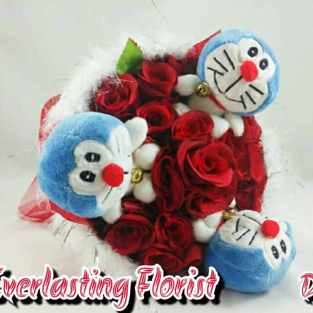 Fantastis 11+ Gambar Buket Bunga Boneka Doraemon - Gambar ...