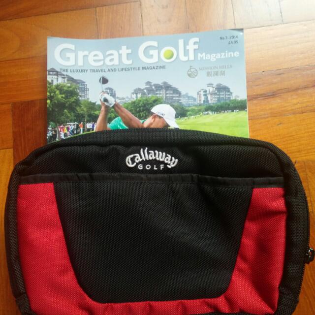 Callaway Golf Clutch Bag, Men's Fashion, Activewear on Carousell