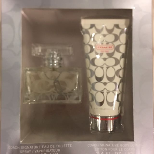 coach signature perfume gift set