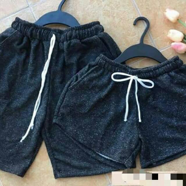 couple sweat shorts