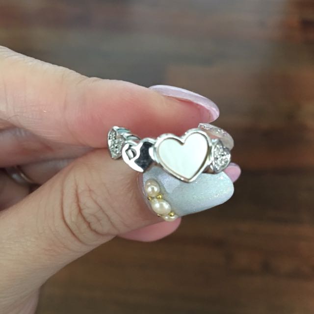 dior heart ring