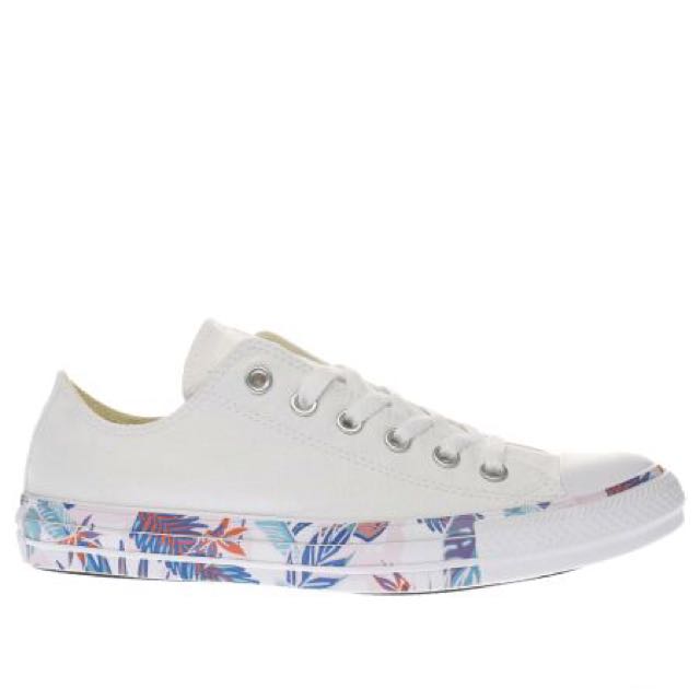 converse shoes floral