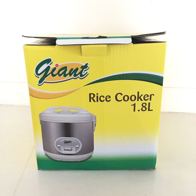 Giant 1.8L Rice Cooker, TV & Home Appliances, Kitchen Appliances