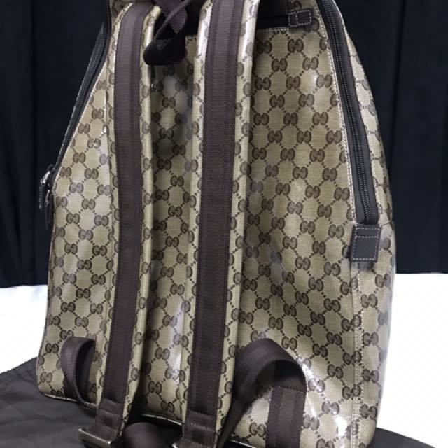 Gucci best sale crystal backpack