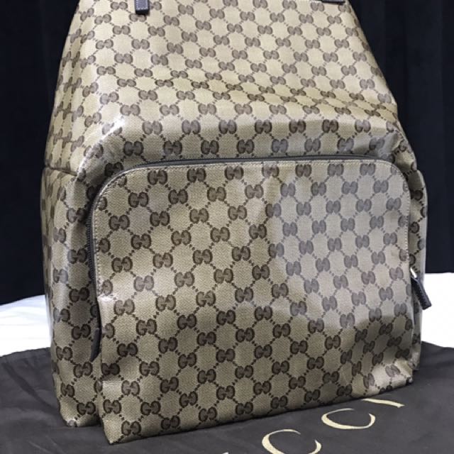 Gucci crystal backpack