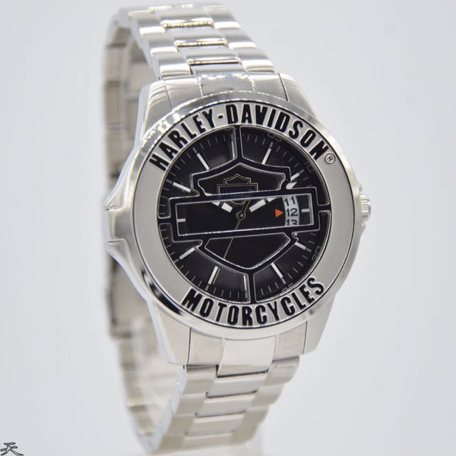 Jam Tangan Pria Harley Davidson Original 76b143 Olshop Fashion Olshop Pria Di Carousell
