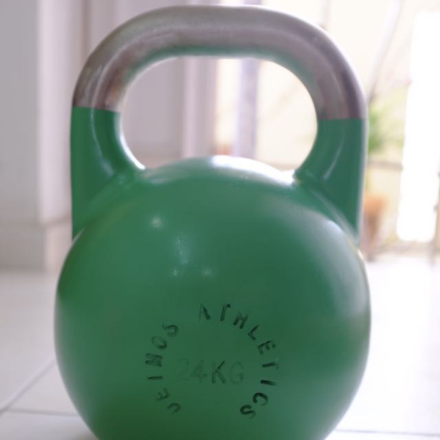 Kettlebell 24kg Rust Proof, Sports Equipment, Exercise & Fitness
