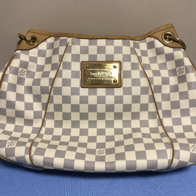 LV Galliera PM Damier Azur, Luxury, Bags & Wallets on Carousell