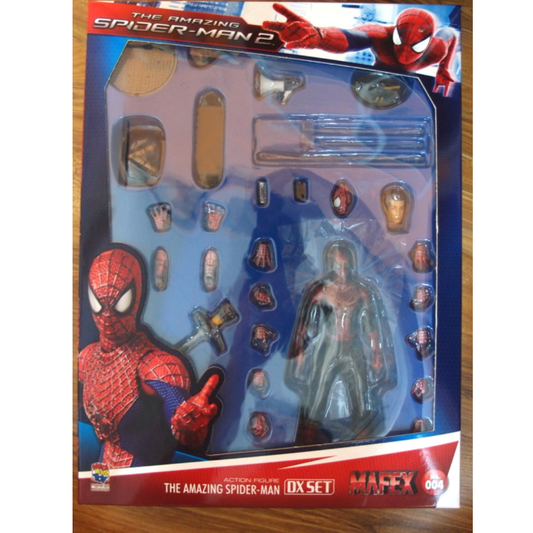 MAFEX 004 DX Amazing Spider-man 2 Action Figure, Everything Else, Others on  Carousell