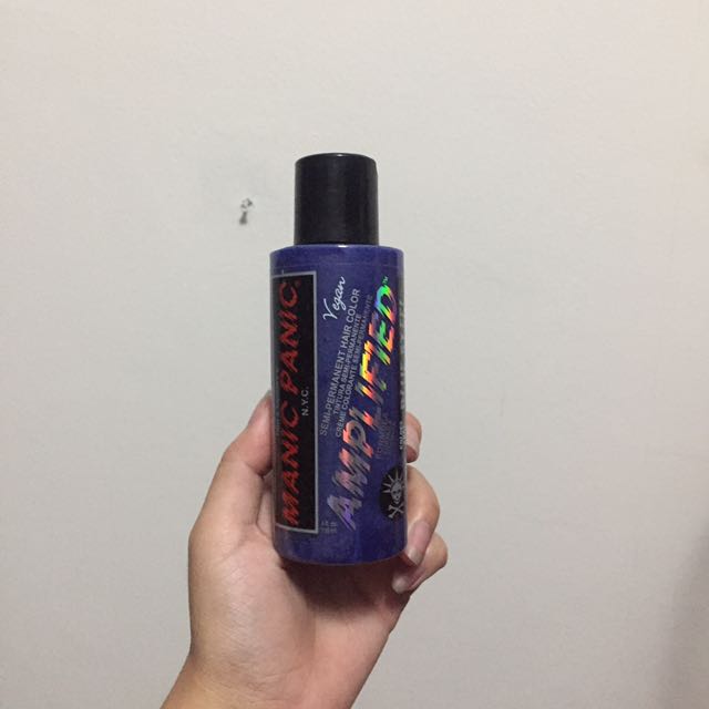 Manic Panic Blue Steel Amplified Health Beauty Hair Care On Carousell
