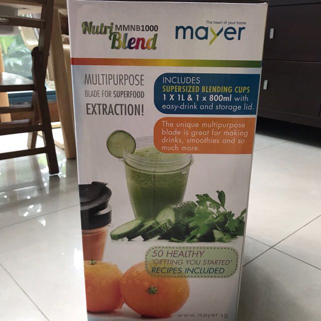 Mayer Nutri Blender, TV & Home Appliances, Kitchen Appliances, Juicers