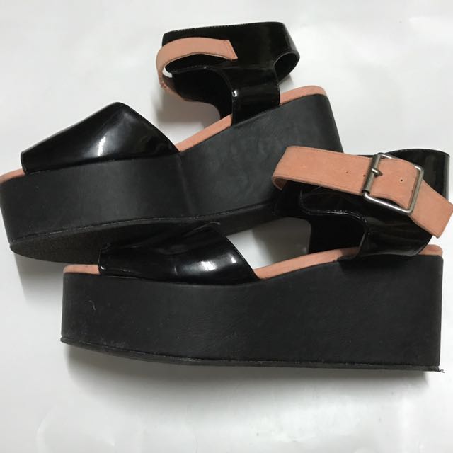 MONKI PLATFORM SHOES